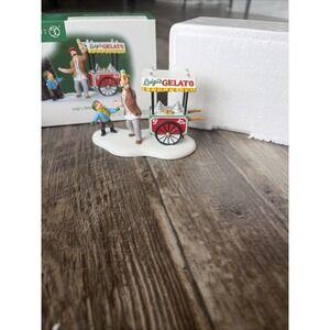Department 56 "Luigi's Gelato Treats" #59448 Dept 56 with‎ Box